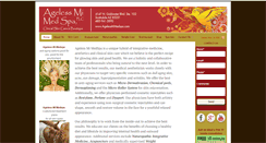 Desktop Screenshot of agelessmimedspa.com